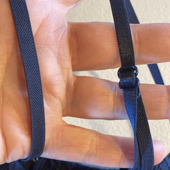 Size 3 Trixxi Navy Lace and Floral Spaghetti Strap Dress - Picture 14 of 16